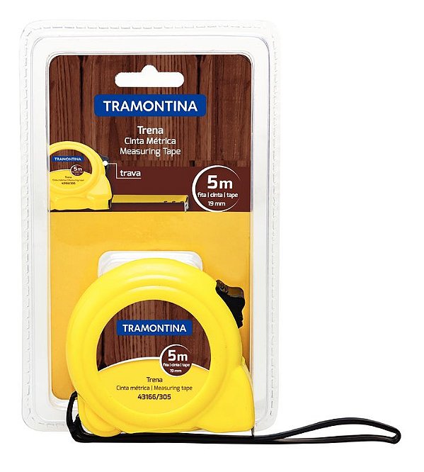 TRENA 5 METROS 19MM C/ TRAVA - TRAMONTINA