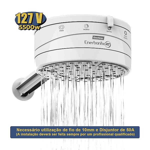 ENERBANHO 4T (127V~5500W) - ENERBRAS BRANCO