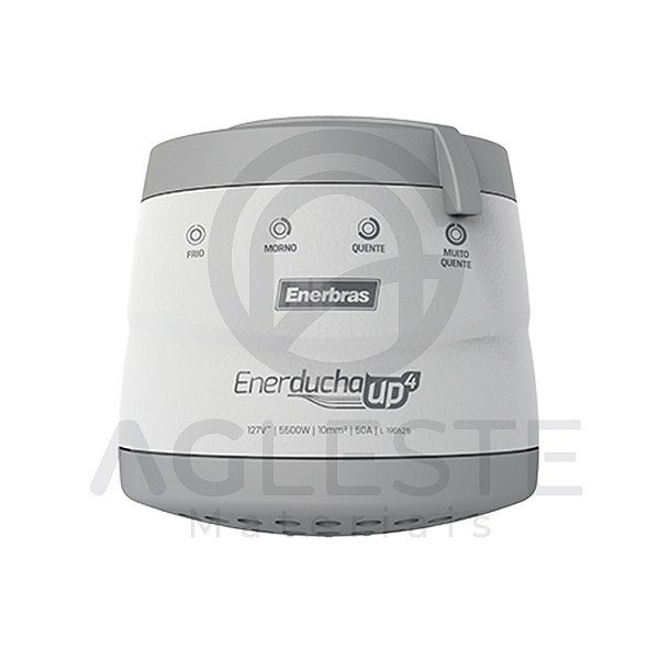 ENERDUCHA UP 4 TEMPERATURAS (127V~5500W) - ENERBRAS PRATA