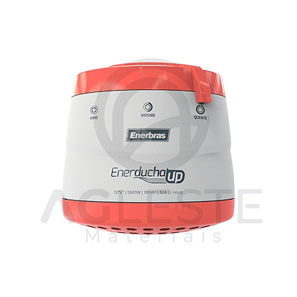 ENERDUCHA UP 3 TEMPERATURAS (127V~5500W) - ENERBRAS CORAL
