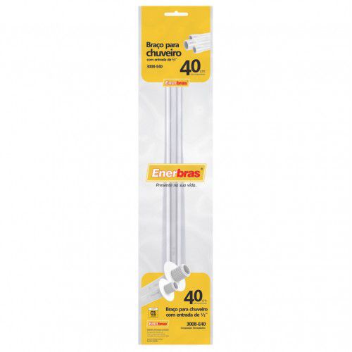 BRAÇO P/ CHUVEIRO TAM 40CM - ENERBRAS