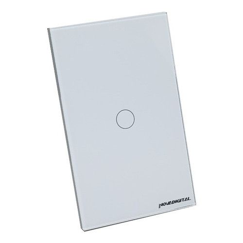 CJ 1 INTERRUPTOR TOUCH AUTOMAÇÃO BRANCO - NOVA DIGITAL