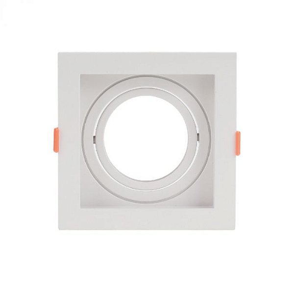 SPOT DE EMBUTIR LINHA MODULAR BRANCO 17X17 - HEVVY