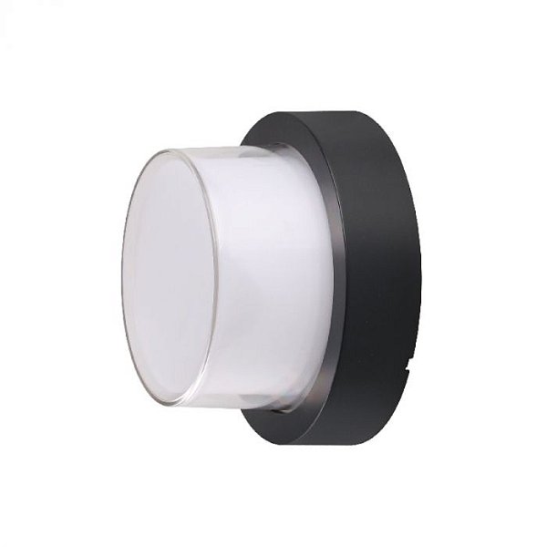 ARANDELA OUT BASE PRETO REDONDO BIVOLT - HEVVY