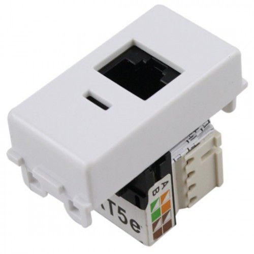 MODULO RJ45 BRANCO - TRAMONTINA LUX2/LIZ