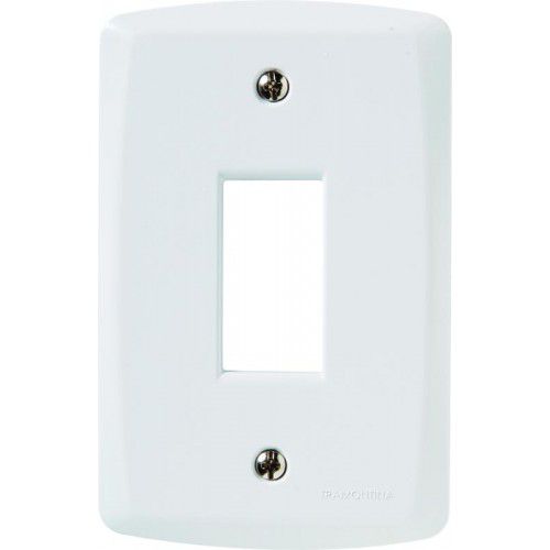 PLACA P/ 1 MODULO VERTICAL BRANCO 4X2 - TRAMONTINA LUX2