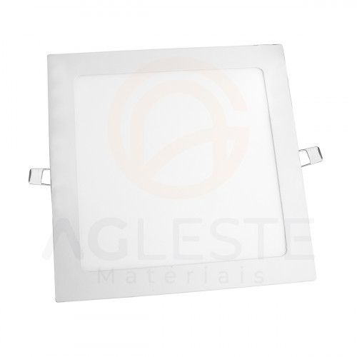 PAINEL DE LED EMBUTIR 18W QUADRADO BRANCO FRIO - ILUMINAMAX