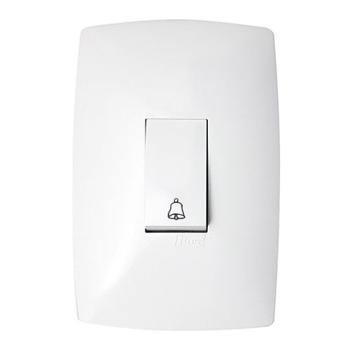 CJ PULSADOR DE MINUTERIA 4X2 - BLUX HOME BRANCO