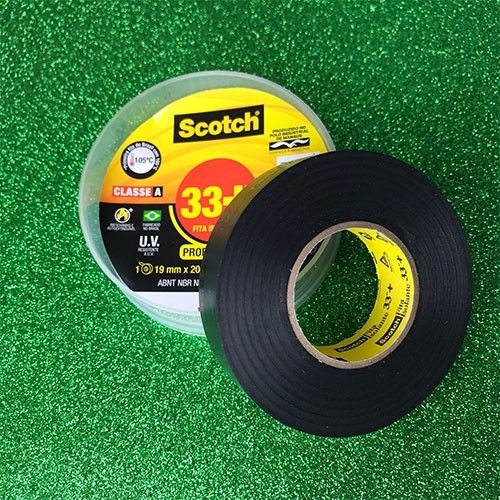 FITA ISOLANTE 33+ PROFISSIONAL 19MM X 20M - SCOTCH