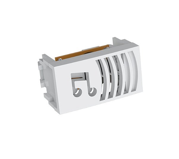 MODULO CIGARRA BIVOLT (SOM) - ENERBRAS DUBAI BRANCO - ED5360-E