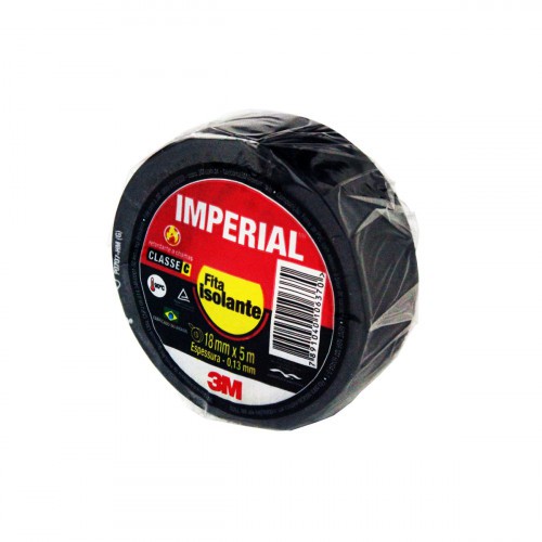 FITA ISOLANTE PROFISSIONAL 18MM X 5M  - IMPERIAL 3M - 4952/1