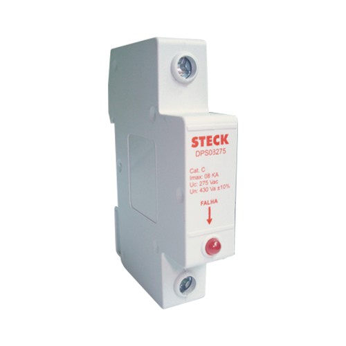 DISJUNTOR DE PROTEÇÃO DE SURTO 40KA - STECK - DPS40275