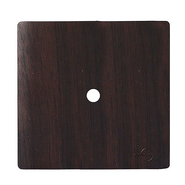 PLACA FURO COM SUPORTE 4X4 - DICOMPEL NOVARA TABACO - DNV1500/45TC
