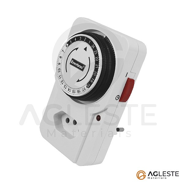 TEMPORIZADOR ANALOGICO TIPO PLUG 220V - ENERBRAS