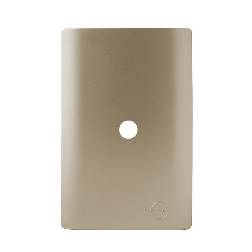 PLACA FURO COM SUPORTE 4X2 - DICOMPEL NOVARA CHAMPANHE