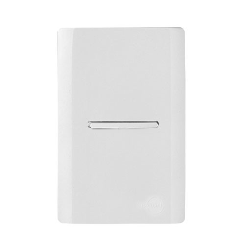 CJ INTERRUPTOR PARALELO HORIZONTAL 4X2 - NOVARA BRANCO TOTAL