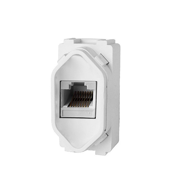 MODULO ENTRADA RJ45 ( INTERNET ) - NOVARA BRANCO TOTAL