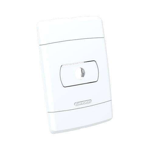 CJ PLACA FURO 4X2 - ENERBRAS NEO SOTTILE BRANCO - EN5111-E2