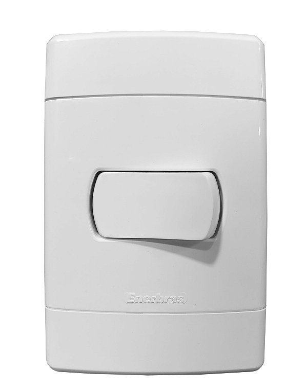 CJ INTERRUPTOR PARALELO 4X2 - ENERBRAS NEO SOTTILE BRANCO