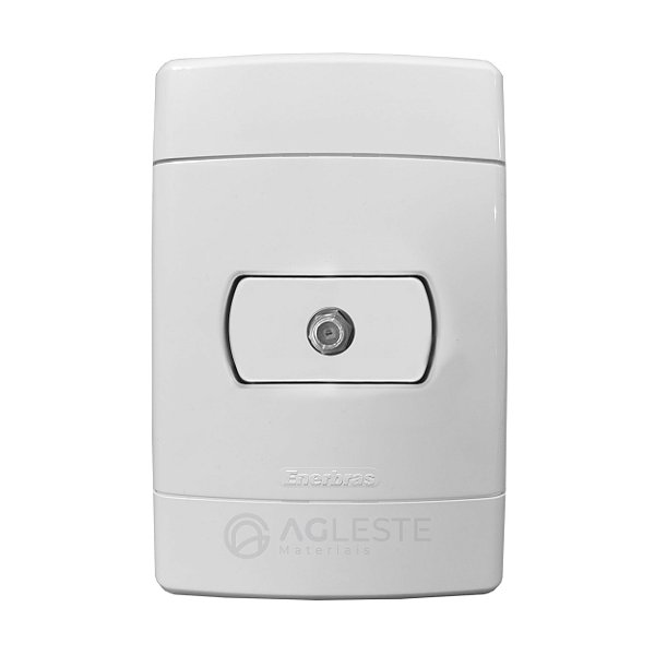 CJ COAXIAL (ANTENA) 4X2 - ENERBRAS NEO SOTTILE BRANCO