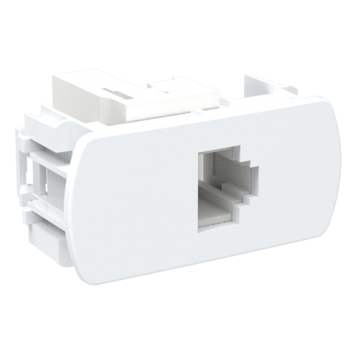 CJ RJ11 2 FIOS (TELEFONE) 4X2 - ENERBRAS NEO SOTTILE BRANCO - EN5146-E