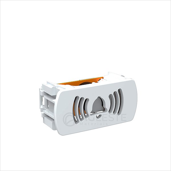 MÓDULO CAMPAINHA CIGARRA ( SOM ) - ENERBRAS NEO SOTTILE BRANCO - EN5060-E