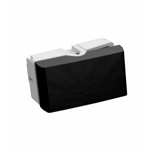 MODULO TECLA  PULSADOR DE CAMPAINHA - ENERBRAS DUBAI PRETO