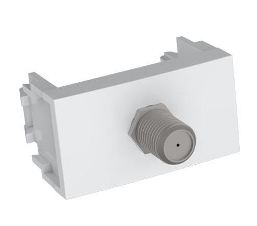 MODULO COAXIAL (ANTENA)  - ENERBRAS DUBAI BRANCO