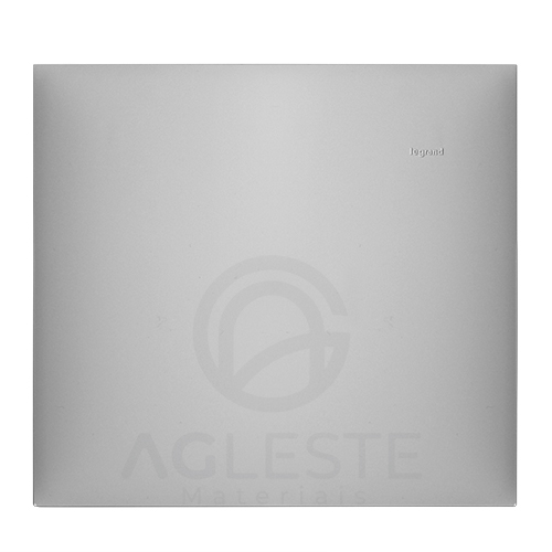 PLACA CEGA SEM SUPORTE 4X4 -  PIAL PLUS + CINZA