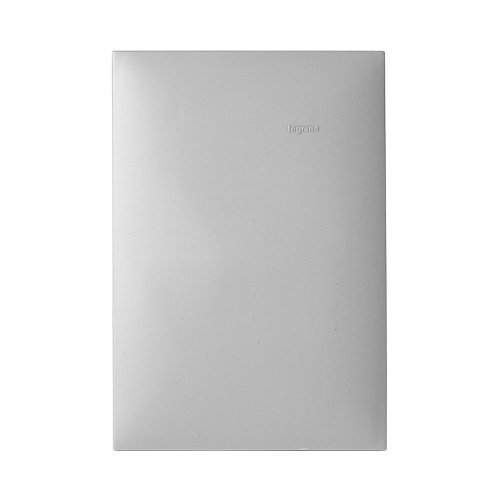 PLACA CEGA SEM SUPORTE 4X2 -  PIAL PLUS + CINZA