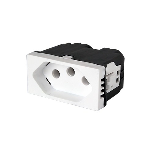 MÓDULO TOMADA 10A - PIAL PLUS + BRANCO