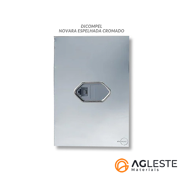 CJ ENTRADA USB 2.A  4X2 - NOVARA GLASS ESPELHADA CROMADO