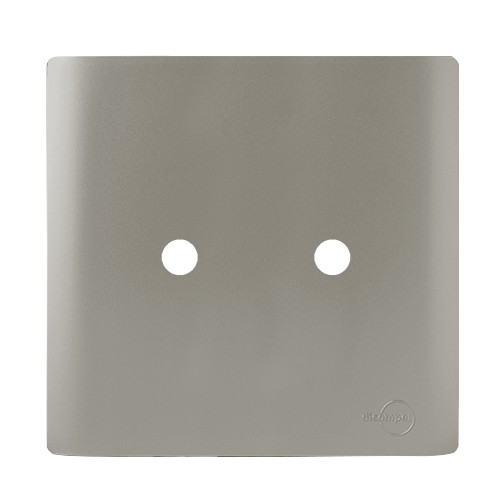 PLACA FURO DUPLO COM SUPORTE 4X4 - DICOMPEL NOVARA AÇO