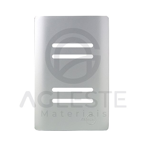 PLACA P/4 INTERRUPTORES COM SUPORTE (ESPECIAL) 4X2