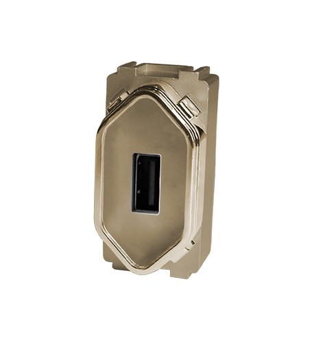 MODULO USB 2.0 - DICOMPEL NOVARA CHAMPANHE GOLD