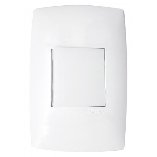 CJ INTERRUPTOR INTERMEDIARIO GRANDE 4X2 - BLUX HOME BRANCO