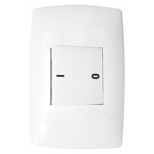 CJ INT. BIPOLAR GRANDE SIMPLES 10A 4X2 - BLUX HOME BRANCO