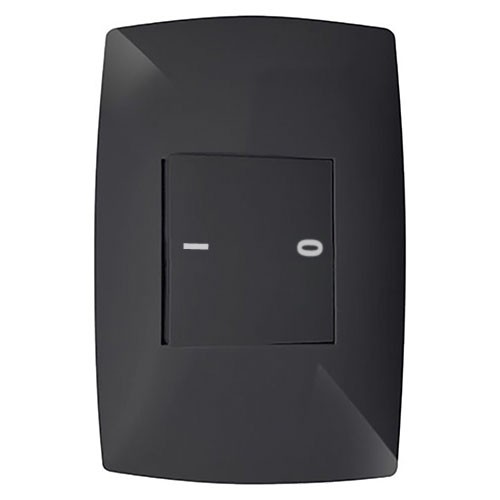 CJ INT. BIPOLAR GRANDE SIMPLES 20A 4X2 - BLUX HOME GRAFITE