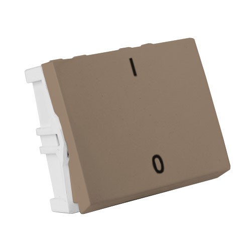 MODULO INTERRUPTOR BIPOLAR SIMPLES 20A GRANDE -  RECTA FENDI