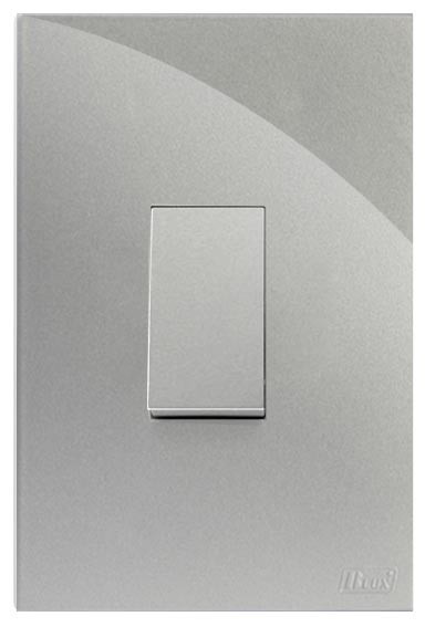 CJ INT. BIPOLAR PARALELO VERTICAL 4X2 -  RECTA PRATA GLOSS