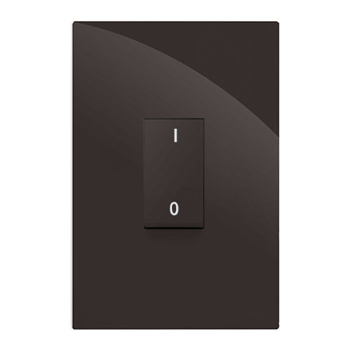 CJ INT.BIPOLAR SIMPLES  VERTICAL 4X2 - RECTA CHOCOLATE GLOSS