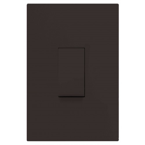 CJ INTERRUPTOR BIPOLAR PARALELO VERTICAL 4X2 - RECTA CHOCOLATE FOSCO