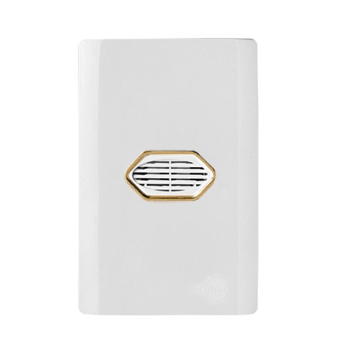 CJ CIGARRA BIVOLT ( SOM ) 4X2 - NOVARA BRANCO GOLD