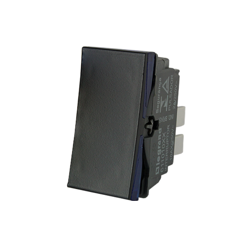 MÓDULO INTERRUPTOR PARALELO BORNE AUT - PIAL PLUS + PRETO