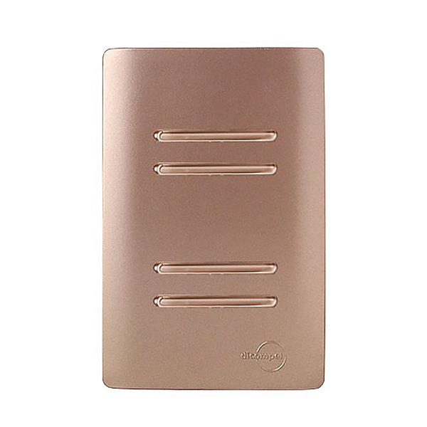 CJ INT. QUADRUPLO PARALELO 4X2- NOVARA OURO ROSE C/ OURO ROSE