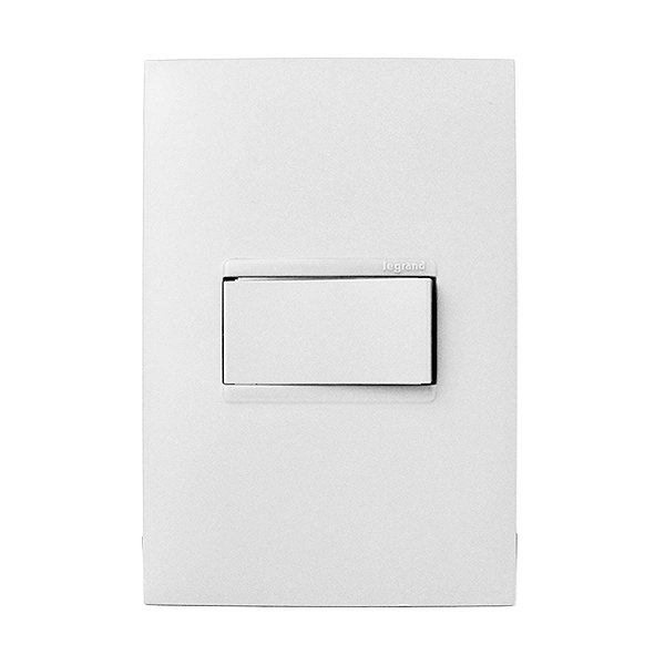 CJ INTERRUPTOR PARALELO HORIZONTAL 4X2 - PIAL PLUS + BRANCO