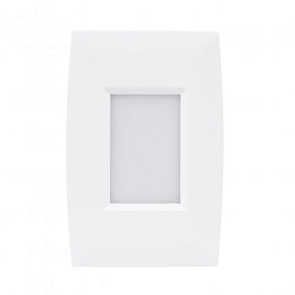 BALIZADOR PASSI BRANCO 2W 3000K LUZ QUENTE USO EXTERNO-HEVVY