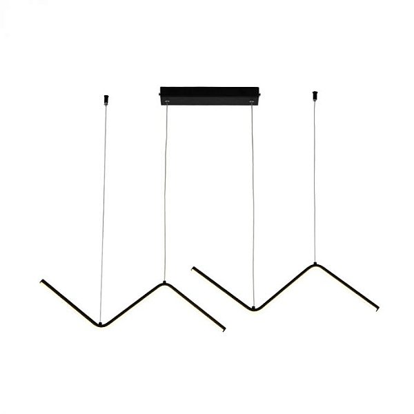 PENDENTE VOLPI PRETO 28W 3000K - HEVVY