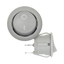 INTERRUPTOR LIGA /DESLIGA CINZA - PIX ILUMINAÇÃO