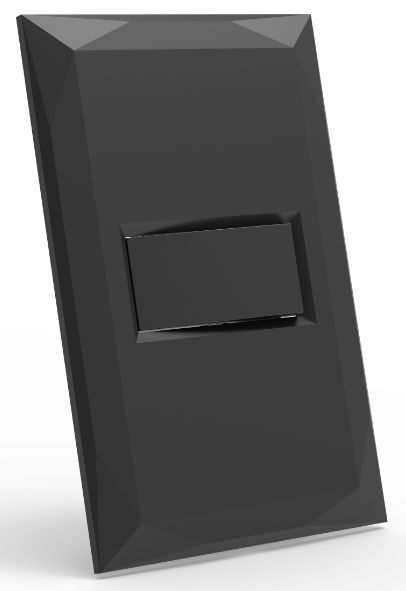 MT - CJ INTERRUPTOR SIMPLES HORIZONTAL MONTADO 4X2 ENERBRAS